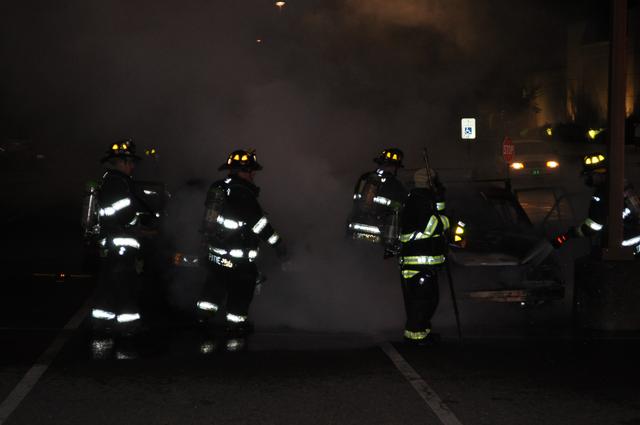 Double Car Fire Kohls Parking Lot